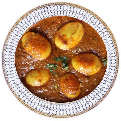 Egg Curry / Huevos al Curry