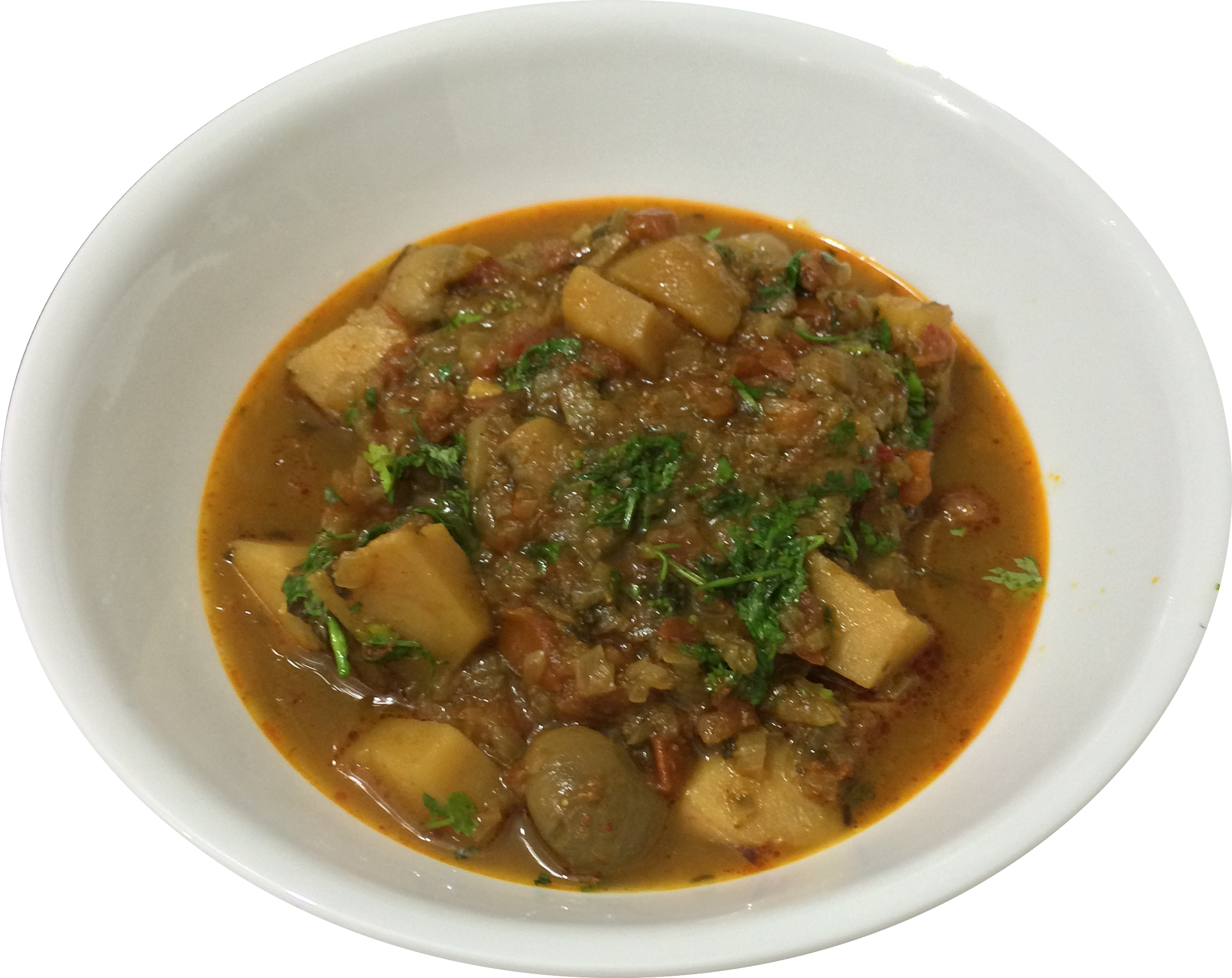 Mushroom Masala / Champiñones al Curry