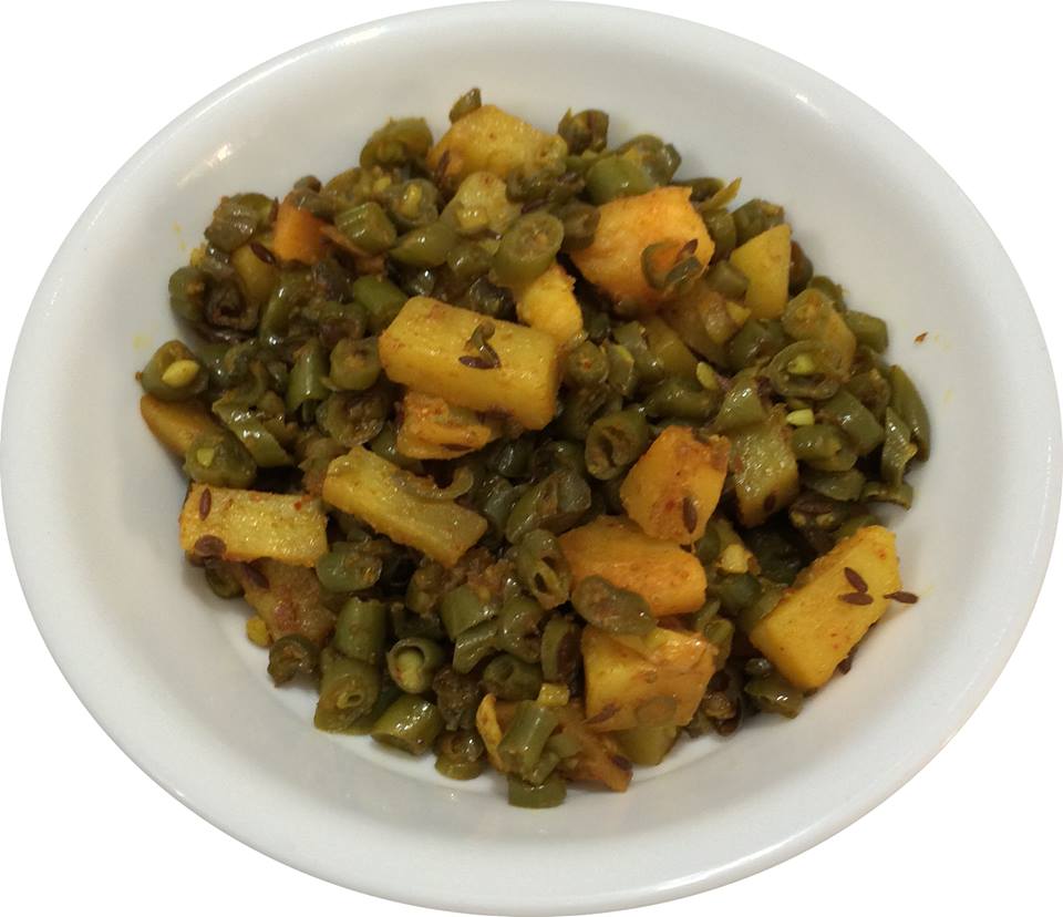 Beans ki Sabzi / Judias verde Estilo Indio